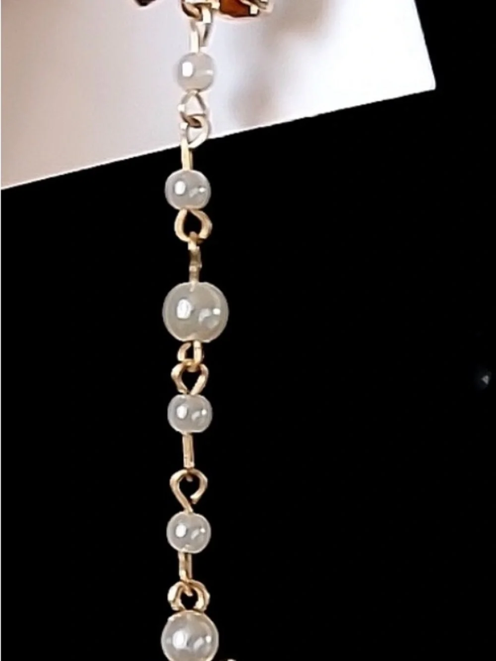 Betsey Johnson Mismatched Seahorse and Pearl Drop Anchor Earrings